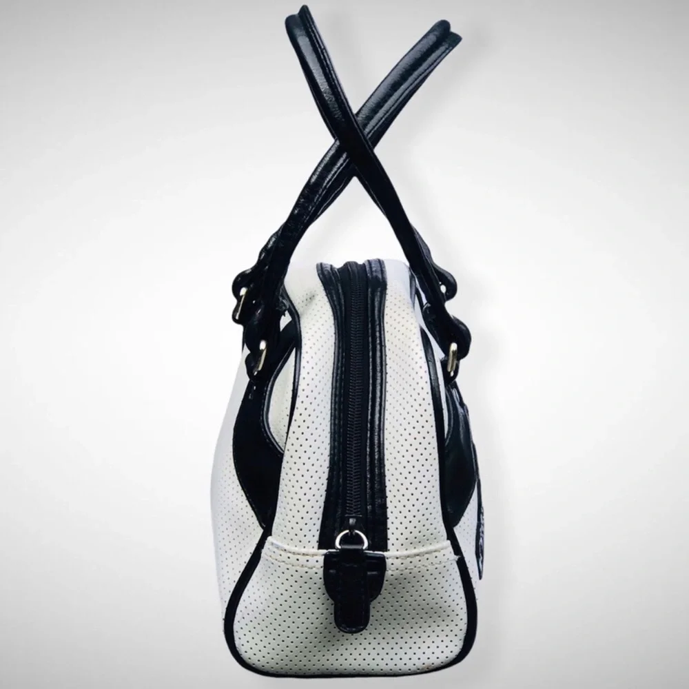 RARE White Poly BROOKLYN Mini Handbag - Picture 2 of 6